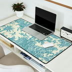 Antique 19th Century French Chateau Toile de Jouy Desk Mat Gallery Image 2