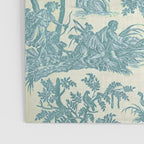 Antique 19th Century French Chateau Toile de Jouy Poster Gallery Image 3