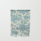 Antique 19th Century French Chateau Toile de Jouy Wall Hanging Gallery Image 1