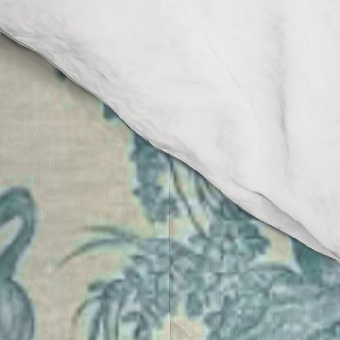 Antique 19th Century French Chateau Toile de Jouy Comforter Gallery Image 4