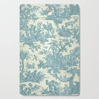 Antique 19th Century French Chateau Toile de Jouy Cutting Board Gallery Image 1