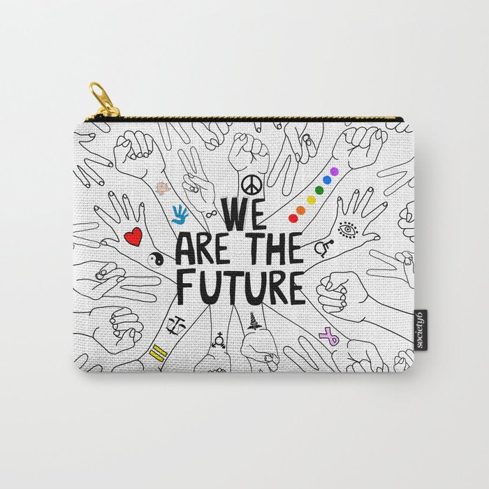 We Are The Future Tattoos Part 1 Carry All Pouch Gallery Image 1