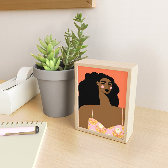 Blooming Confidence Mini Art Print Gallery Image 2