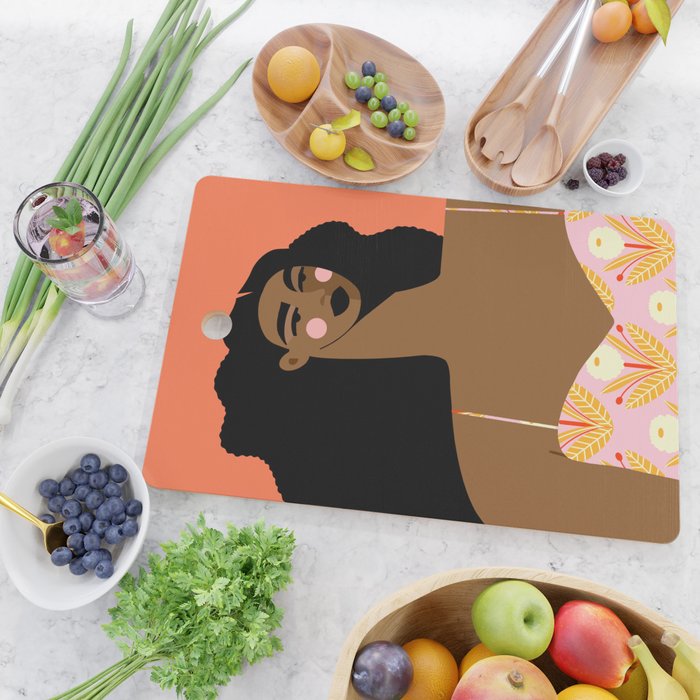 Blooming Confidence Cutting Board Gallery Image 2