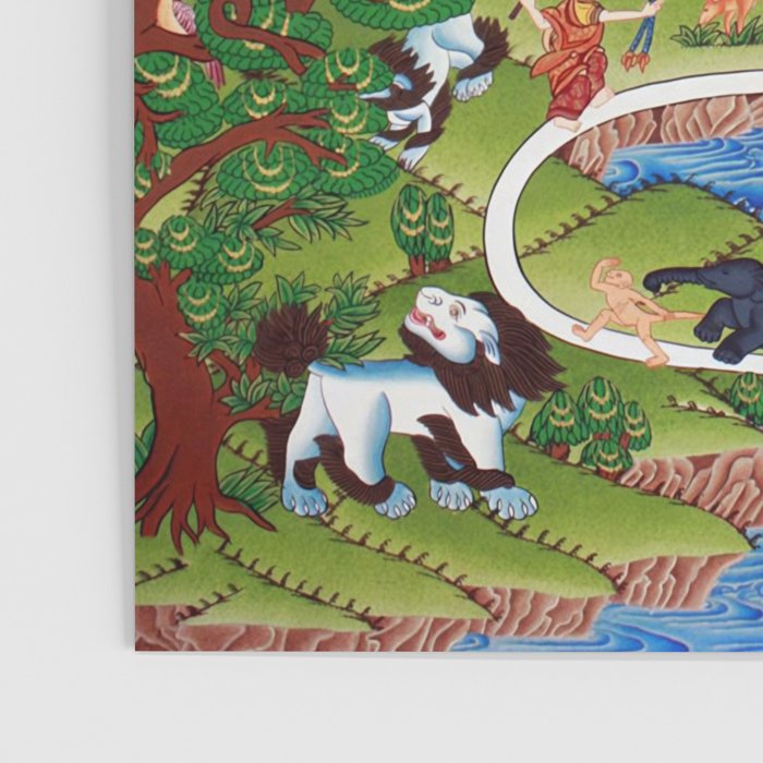 The Nine Mental Abidings Buddhist Path of Samatha Poster Gallery Image 3