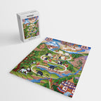 The Nine Mental Abidings Buddhist Path of Samatha Jigsaw Puzzle Gallery Image 2
