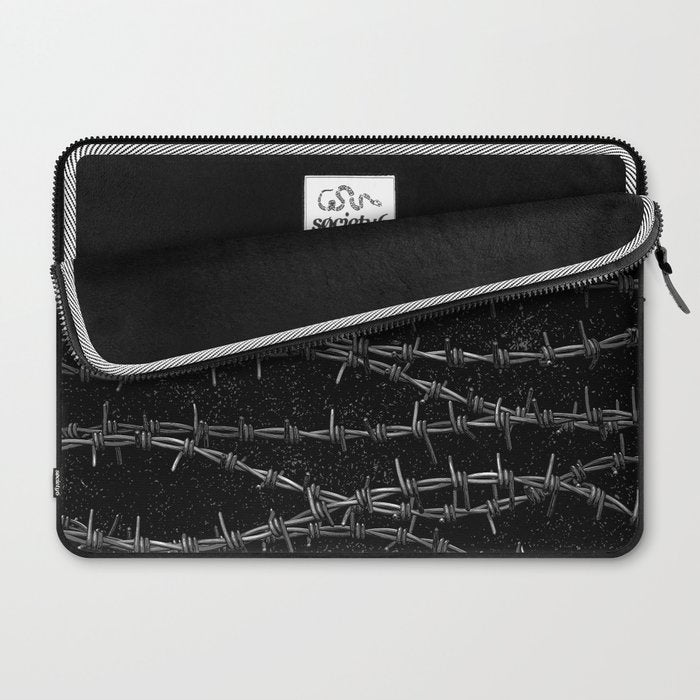 Bouquets of Barbed Wire Laptop Sleeve Gallery Image 2