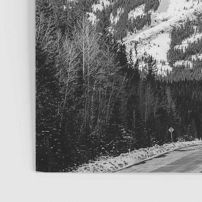 Rocky Mountains Black and White Poster Gallery Image 3