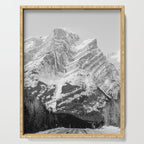 Rocky Mountains Black and White Serving Tray Gallery Image 1