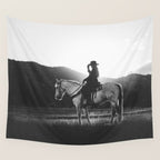 COWGIRL Wall Tapestry Gallery Image 4