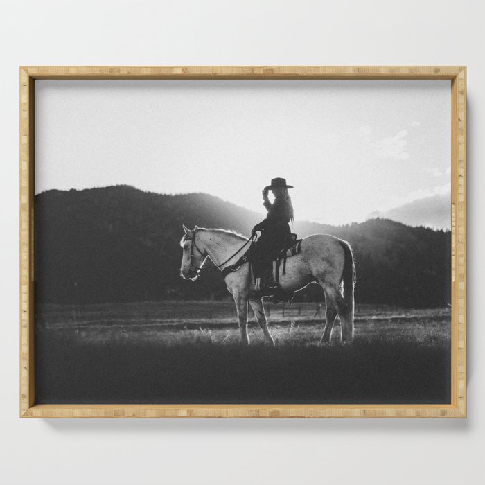 COWGIRL Serving Tray Gallery Image 1