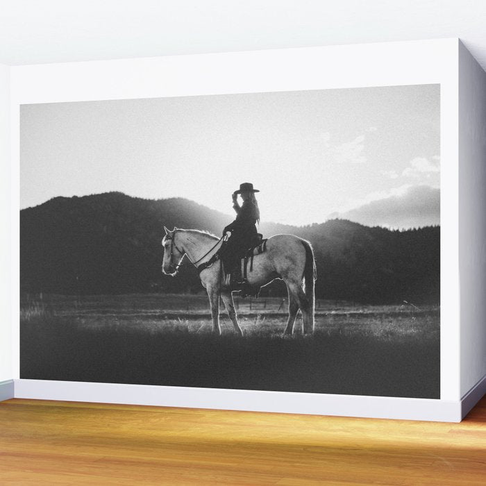 COWGIRL Wall Mural Gallery Image 2
