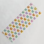Spring Tulips X Rainbow Mid Century Flowers Yoga Mat Gallery Image 1