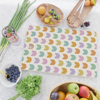 Spring Tulips X Rainbow Mid Century Flowers Cutting Board Gallery Image 2