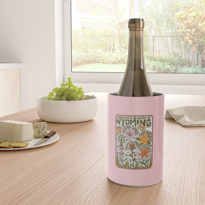 Wyoming Wildflowers Wine Chiller Gallery Image 4