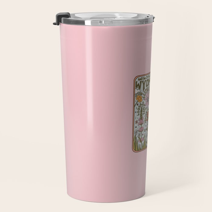 Wyoming Wildflowers Travel Mug Gallery Image 3