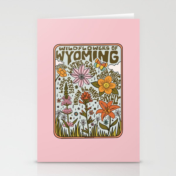 Wyoming Wildflowers Stationery Card Gallery Image 2