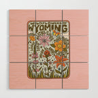 Wyoming Wildflowers Wood Wall Art Gallery Image 1