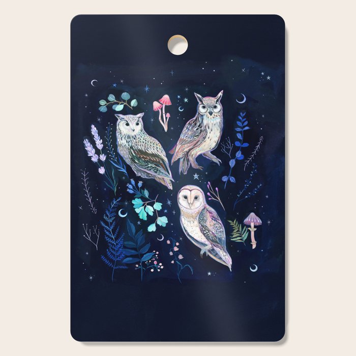Night Owls Cutting Board Gallery Image 1