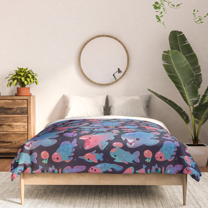 Devonian baby - dark Comforter Gallery Image 3