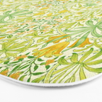 William Morris Woodland Weeds Sap Green Bath Mat Gallery Image 3