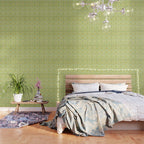 William Morris Woodland Weeds Sap Green Wallpaper Gallery Image 3