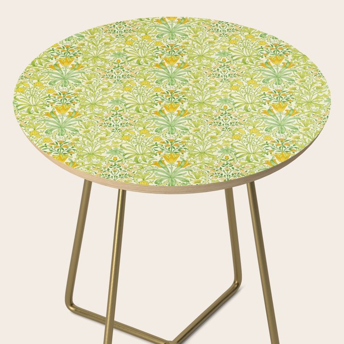 William Morris Woodland Weeds Sap Green Side Table Gallery Image 2