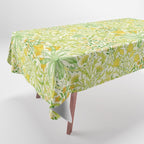William Morris Woodland Weeds Sap Green Tablecloth Gallery Image 1