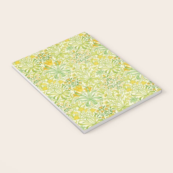 William Morris Woodland Weeds Sap Green Notebook Gallery Image 3