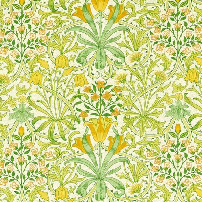 William Morris Woodland Weeds Sap Green Coffee Mug Gallery Image 2