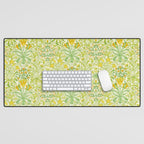 William Morris Woodland Weeds Sap Green Desk Mat Gallery Image 1