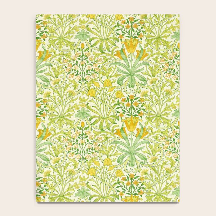 William Morris Woodland Weeds Sap Green Notebook Gallery Image 4