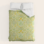 William Morris Woodland Weeds Sap Green Comforter Gallery Image 6