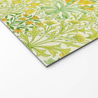 William Morris Woodland Weeds Sap Green Welcome Mat Gallery Image 2