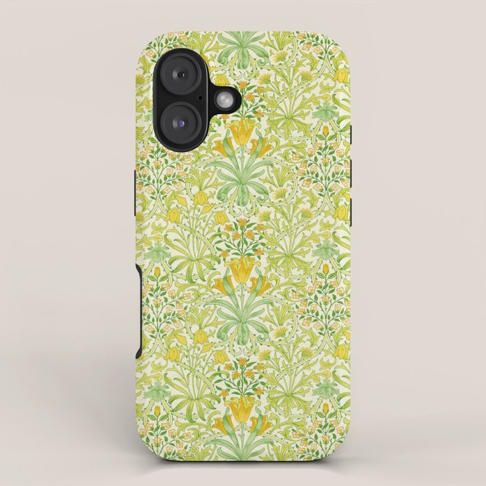 William Morris Woodland Weeds Sap Green iPhone Case Gallery Image 1