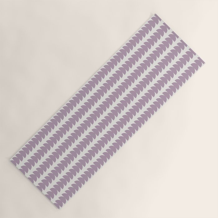 Maude Pattern - Lilac Purple Yoga Mat Gallery Image 1