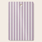 Maude Pattern - Lilac Purple Cutting Board Gallery Image 1