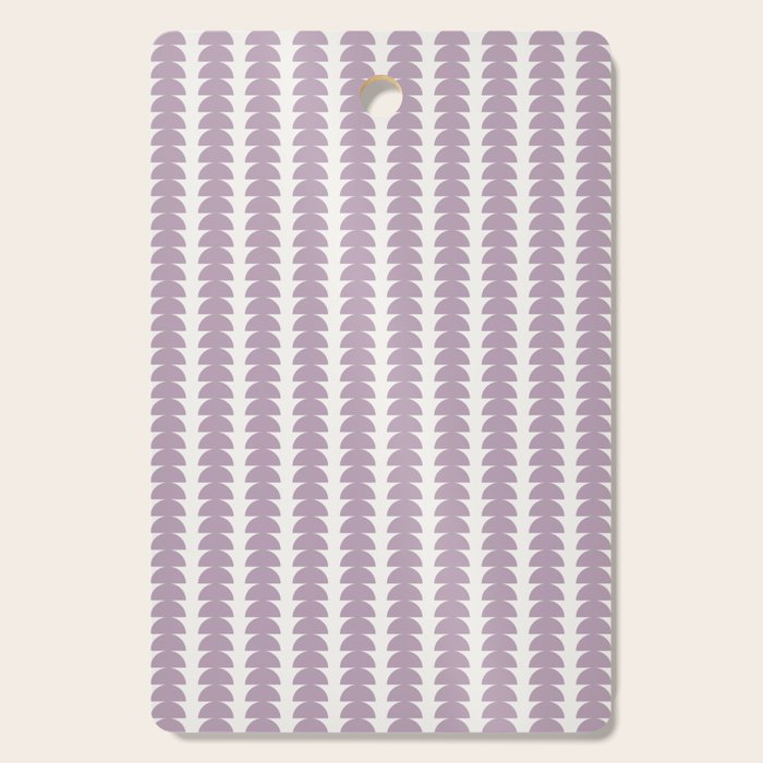 Maude Pattern - Lilac Purple Cutting Board Gallery Image 1