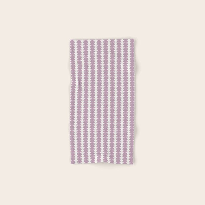 Maude Pattern - Lilac Purple Towels Gallery Image 1