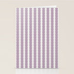 Maude Pattern - Lilac Purple Stationery Card Gallery Image 2