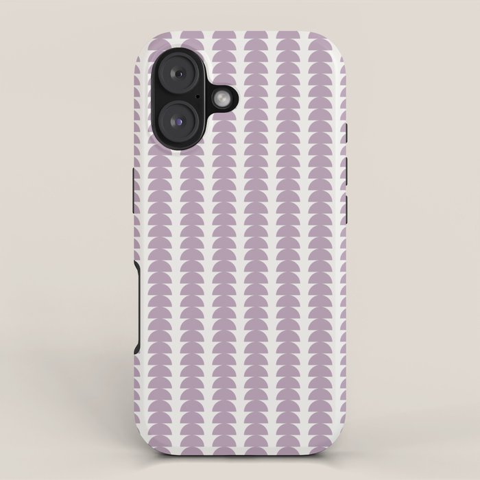Maude Pattern - Lilac Purple iPhone Case Gallery Image 1
