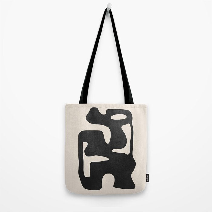 Modern Abstract Shapes 42 Tote Bag Gallery Image 2