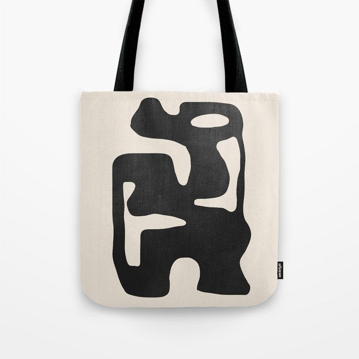 Modern Abstract Shapes 42 Tote Bag Gallery Image 1