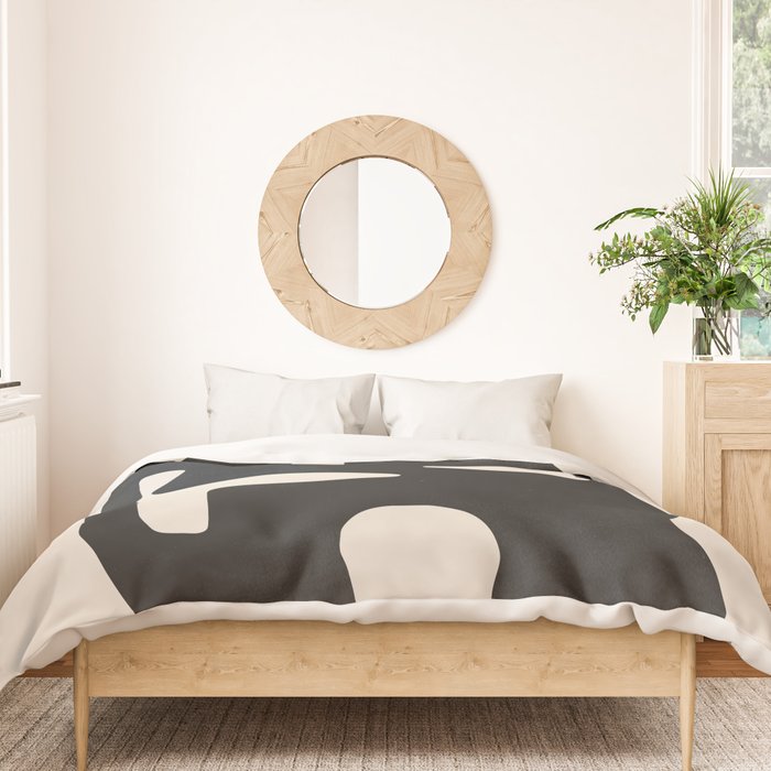 Modern Abstract Shapes 42 Duvet Cover Gallery Image 3