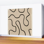 Abstract line art 145 Wall Mural Gallery Image 2