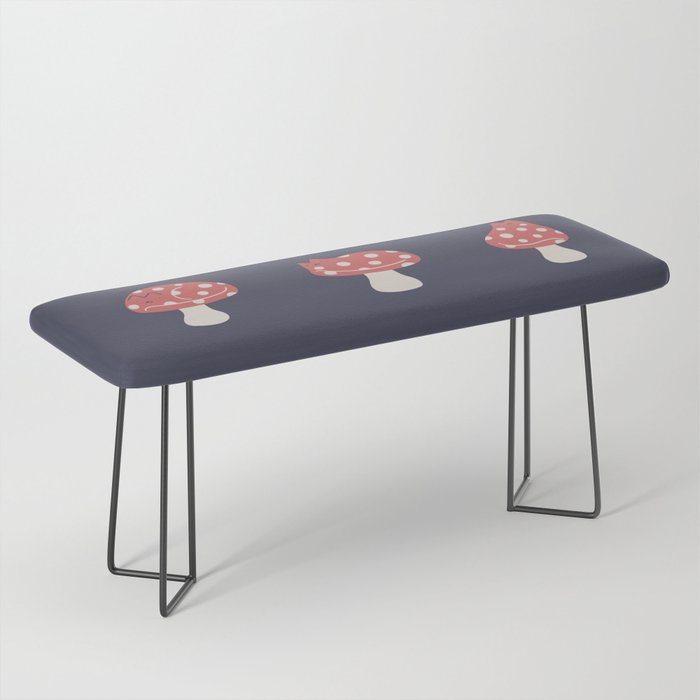 Cat and Plant 48: Cat Mushroom Bench Gallery Image 1