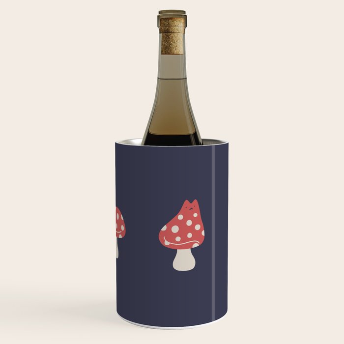 Cat and Plant 48: Cat Mushroom Wine Chiller Gallery Image 3