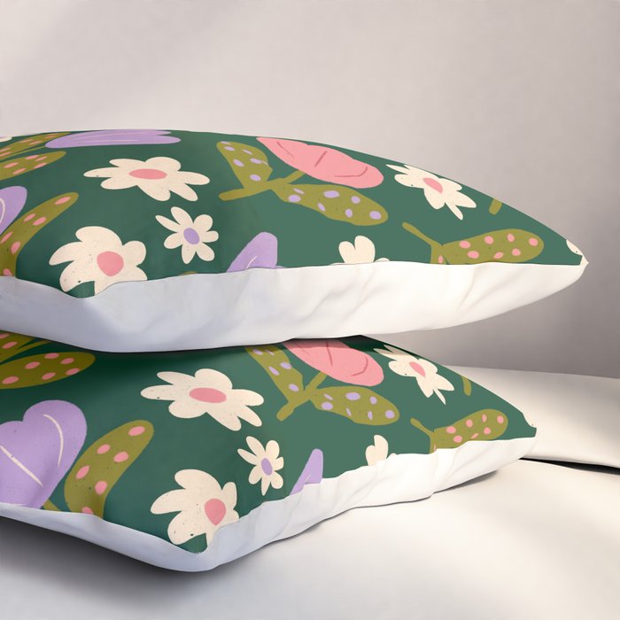 Night Flowers  Pillow Sham Gallery Image 3