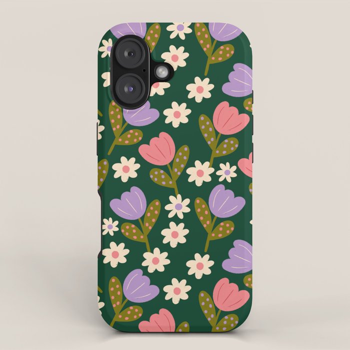 Night Flowers  iPhone Case Gallery Image 1
