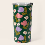 Night Flowers  Travel Mug Gallery Image 2